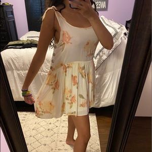 Flowy floral dress
